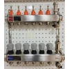 Padlófűtés áramlásmérős osztó-gyűjtő 6 körös, osztóvéggel automata légtelenítővel (EVP-DSF3411-6)
