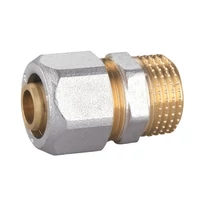 Kulcsos csatlakozó (toldó) külső menetes (KM) 16x1/2" KM fix (FD-R1612M)