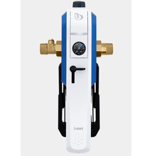 Egyenes vízszűrő, BWT E1 egykezes vízszűrő HWS 1" integrált nyomáscsökkentővel, központi vízszűrés (840385)