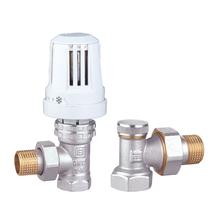 Radiátorszelep termosztatikus sarok, szett  1/2", (EVP-SRT12A)
