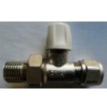 Radiátorszelep visszatérő egyenes 1/2&quot;x16 (EVP-DT1612M)
