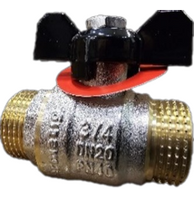 Golyóscsap pillangó karos KK 3/4"(ER-DMM34A)