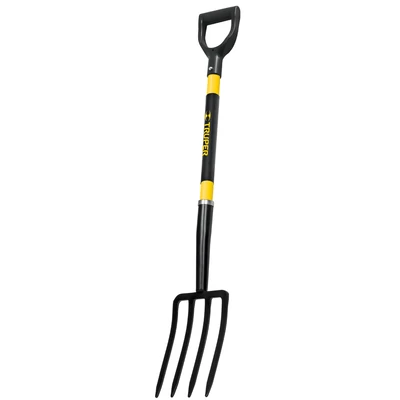 Truper ásó, villa, Y üvegszálas nyéllel (BJ-4F)