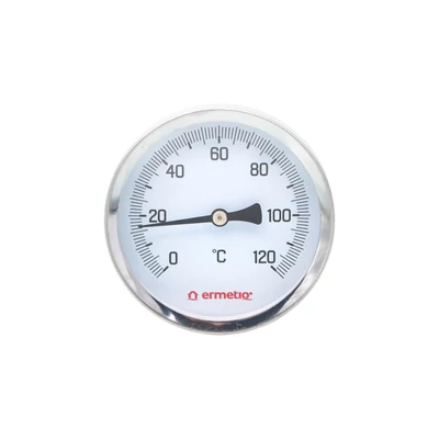 Hőmérő Axiális, merülős, 1/2", Φ63 100 mm-es rúddal (BAR-T63100)