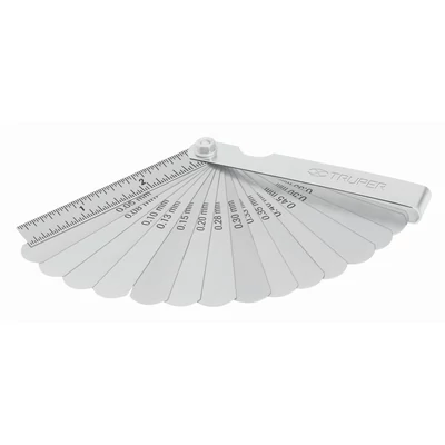 Szelephézag mérő (CAL-15) Méret: 0,05-0,63 mm