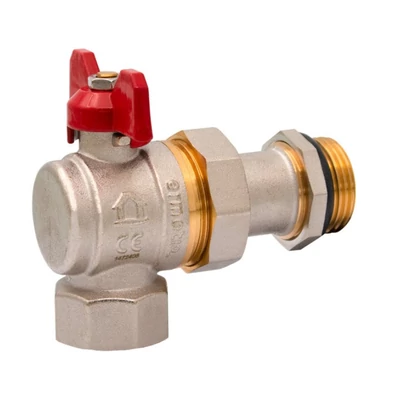 Golyóscsap pillangó karos KB 1"  Hollandis, sarok (ER-CHT11A)