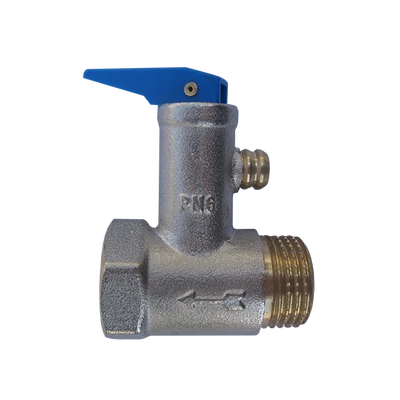 Bojler biztonsági szelep karos 1/2 külső-belső (KB) 6 bar (EVP-SB12MF-6)