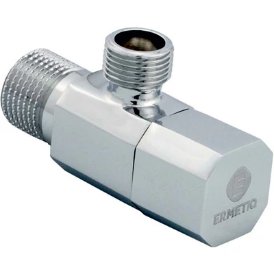 Kerámiabetétes sarokcsap, sarokszelep,  1/2"-3/8", (ER-CQ1238)