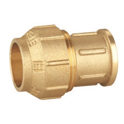 KPE réz csatlakozó (toldó) BM 25x3/4" (EBE-R2534F)