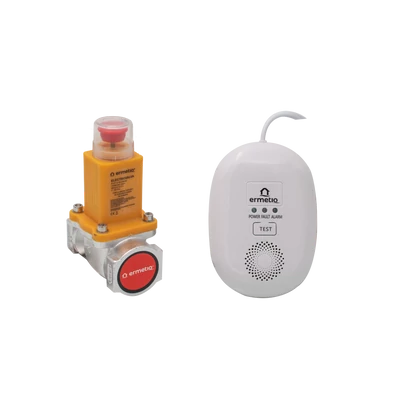 Gázérzékelő készlet 3/4"-os mágnesszeleppel (ELG-QDF-E34)