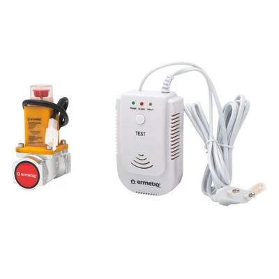 Gázérzékelő készlet 3/4"-os mágnesszeleppel (ELG-QDG-E34)