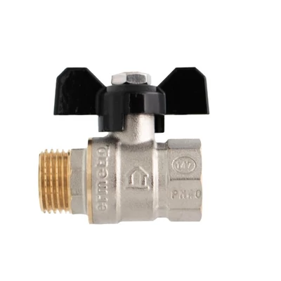 Golyóscsap pillangó karos KB  3/4'' SCW617N sárgaréz,  PN40 (ER-DMF34A)