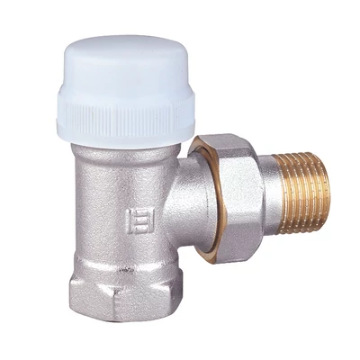 Radiátorszelep előremenő sarok, termosztatikus fejhez 1/2" (EVP-VT12FM)