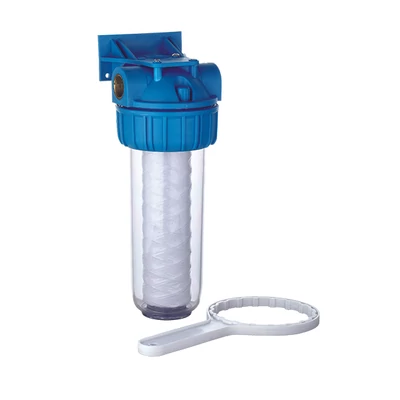 Kút vízszűrő 10" (25,4cm hosszú szűrőbetét) csatlakozás 1", (EWY-F11-10)