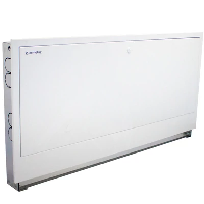 Állítható elosztódoboz, osztószekrény, hossz:  71,5 cm, magasság:57,5/65,5 cm, mélység:11/17 cm (EVP-FSQ8-10)