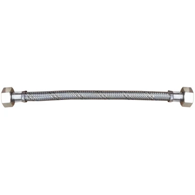 Flexibilis bekötőcső vízhez inoxal BB 3/4"-3/4" 30 cm (DELTON482)