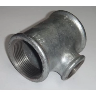 Horganyzott T-idom szűkített 2"- 3/4"-2" BB (ZN-T223422)