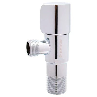 Kerámiabetétes sarokcsap, sarokszelep,  1/2"-3/8", rozsdamentes acél (IEL-CC1238)