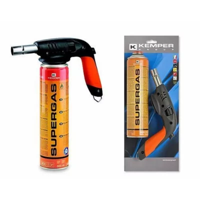 KEMPER Piezós gázlámpafej, palackkal (K-820AKIT)