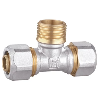 Kulcsos T-idom külső menetes (KM) 16x1/2"x16 fix (FD-T1612M)