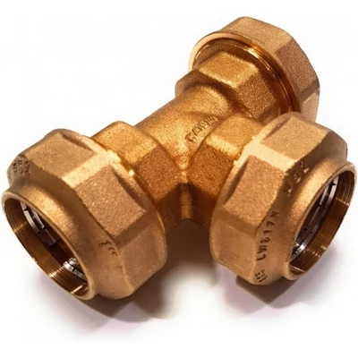 KPE réz T-idom egál 25 (5325)