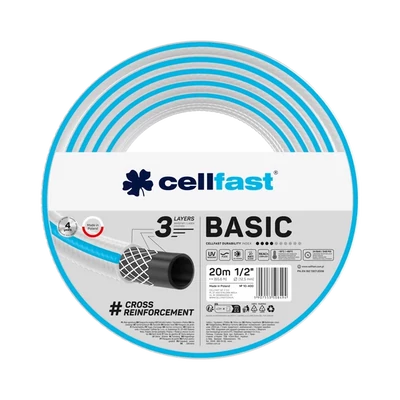 Locsolótömlő 3 rétegű BASIC  1/2" 20 m (10-400)