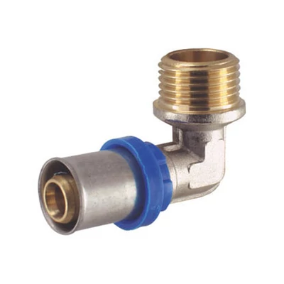 Press TH könyök külső menetes (KM) 26x 3/4" (DELTON254)