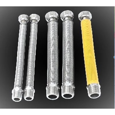 Víz/Gáz nyútható rozsdamentes acél (INOX) 220-440 mm kazán bekötéshez ( 5 db / csomag)(RCS-6MF22)