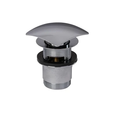 Leeresztőszelep, 5/4", klikk-klakk, szögletes (KL-06)