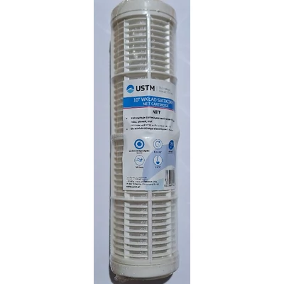 Vízszűrő betét, szitás10" (25,4 cm hosszú szűrőbetét) (NET)