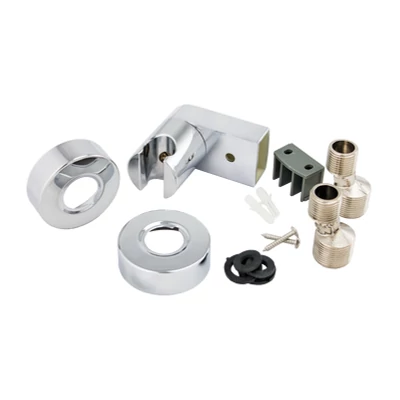 Kép 2/5 - Ermetiq hosszúkifolyós kád és zuhanycsaptelep, KRÓM felülettel (ER-A202)