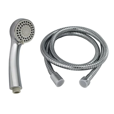 Kép 3/5 - Ermetiq hosszúkifolyós kád és zuhanycsaptelep, KRÓM felülettel (ER-A202)