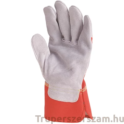 Kép 2/3 - Kiváló szürke marhahasíték kesztyű 8-12-es méret