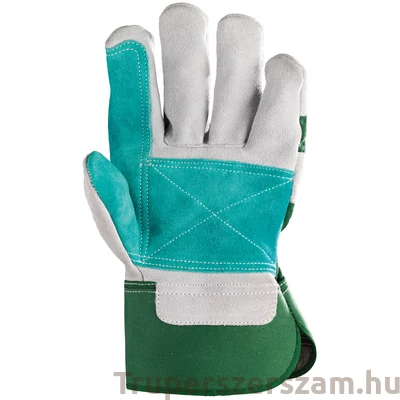 Kép 2/3 - Marhahasíték kesztyű megerősített mutató- és hüvelykújjal valamint tenyérrel (154) (154L) Méret: 10 és 12