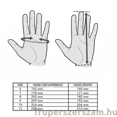 Kép 3/3 - Kiváló szürke marhahasíték kesztyű 8-12-es méret
