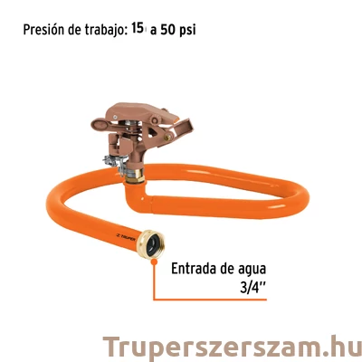 Kép 3/3 - Pulzáló szórófej (csőtalpon)(ASP-MAN)