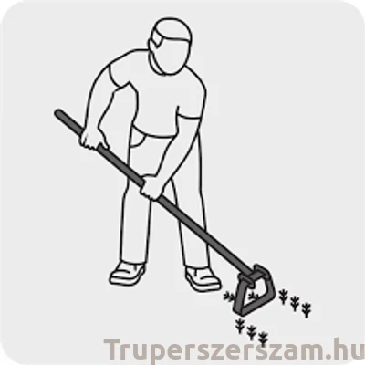 Kép 2/2 - Truper gyomkiszedő kapa, (ACT-HOE)