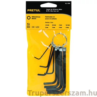 Kép 1/3 - Imbuszkulcs készlet