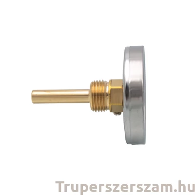 Kép 2/2 - Hőmérő Axiális, merülős, 1/2", Φ63  50 mm-es rúddal (BAR-T6350)