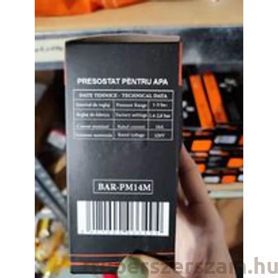 Kép 2/2 - Mechanikus nyomáskapcsoló vízhez 1/4" belső menet (BM)(BAR-PM14F)