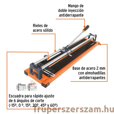 Kép 2/2 - Csempevágó 60B, Truper (CAZ-60)