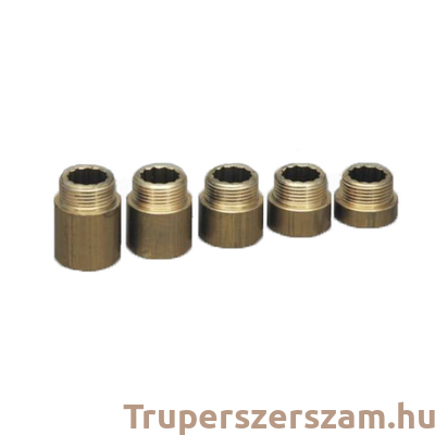 Csaphosszabbító 3/4", réz -40 mm olasz (6003034040)