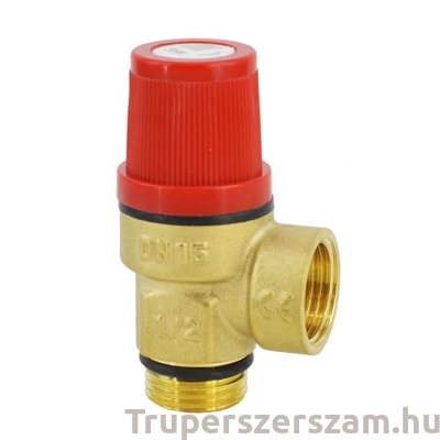 Kép 1/2 - Biztonsági szelep 1/2x1/2 KB,   3 bar   (EVP-PA1212MF-3)