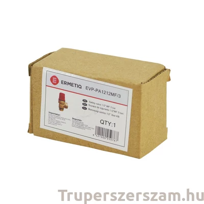 Kép 2/2 - Biztonsági szelep 1/2x1/2 KB,   3 bar   (EVP-PA1212MF-3)