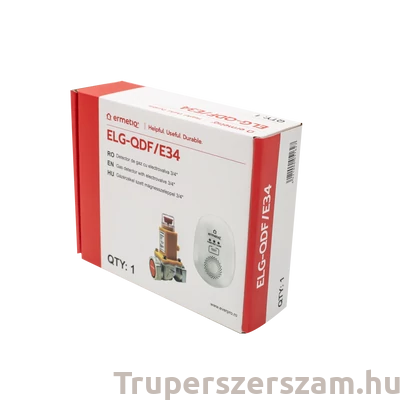 Kép 4/4 - Gázérzékelő készlet 3/4"-os mágnesszeleppel (ELG-QDF-E34)