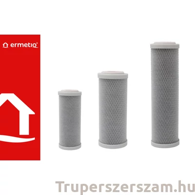 Kép 1/2 - Vízszűrő betét, aktív szenes  7" (17,78 cm hosszú szűrőbetét) (EWY-CT7)