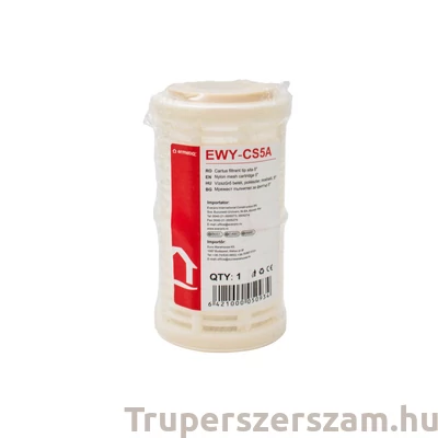 Kép 1/2 - Vízszűrő betét, szitás  5" (12,7 cm hosszú szűrőbetét) (EWY-CS5A)