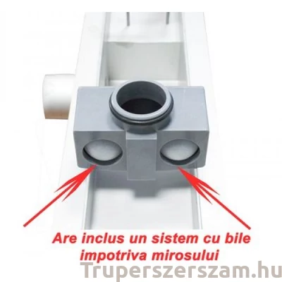 Kép 6/7 - Rozsdamentes zuhanyfolyóka - modern 80*7 cm (VEN-S807B)