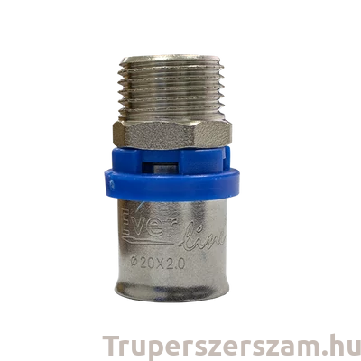 Kép 2/2 - Press TH csatlakozó (toldó) Külső menetes (KM) 26x 3/4" (DELTON216)