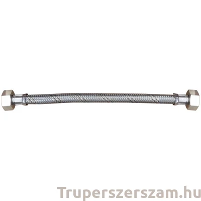 Kép 1/2 - Flexibilis bekötőcső vízhez inoxal BB 1/2"-3/4" 30 cm (DELTON763)